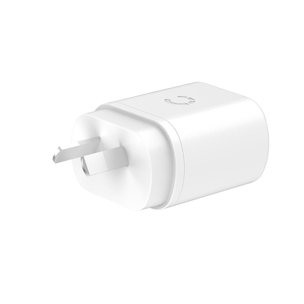 Cygnett 20W USB-C PD Wall Charger - White