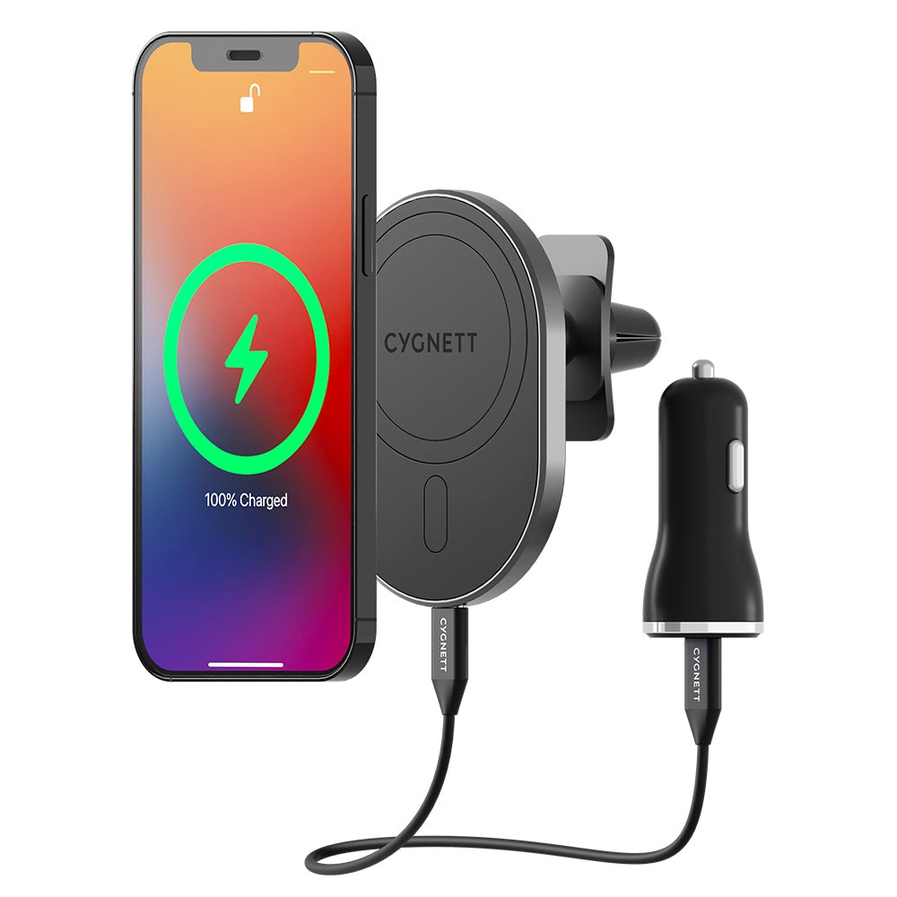 Cygnett MagHold Magnetic Car Wireless Charger - Vent