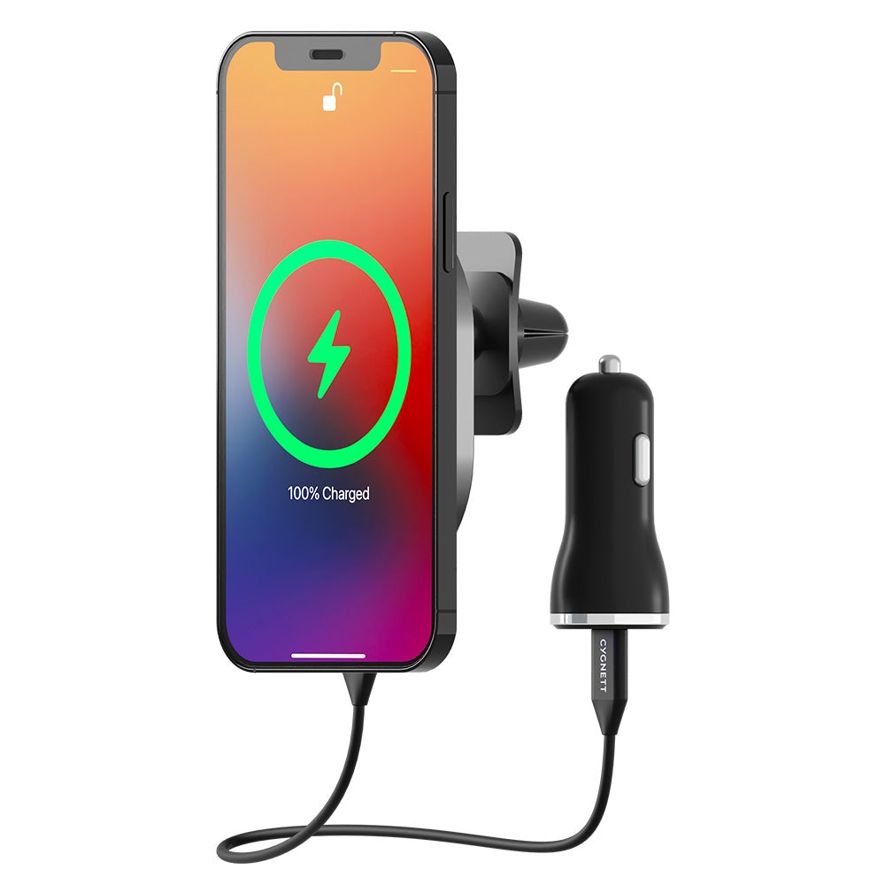 Cygnett MagHold Magnetic Car Wireless Charger - Vent