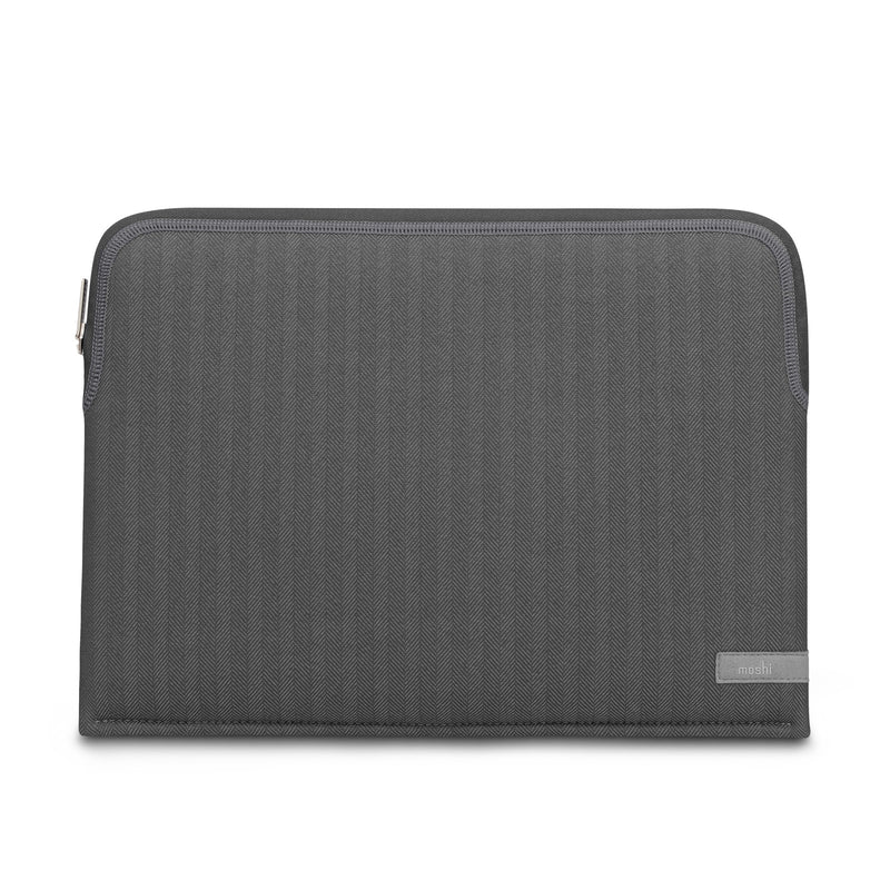 Moshi Pluma Laptop Sleeve for MacBook 15/16-inch - Herringbone Grey