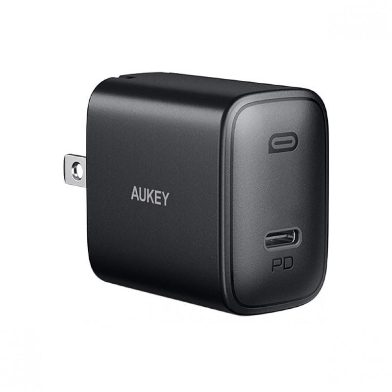 Aukey Swift 20W USBC Wall Charger Black