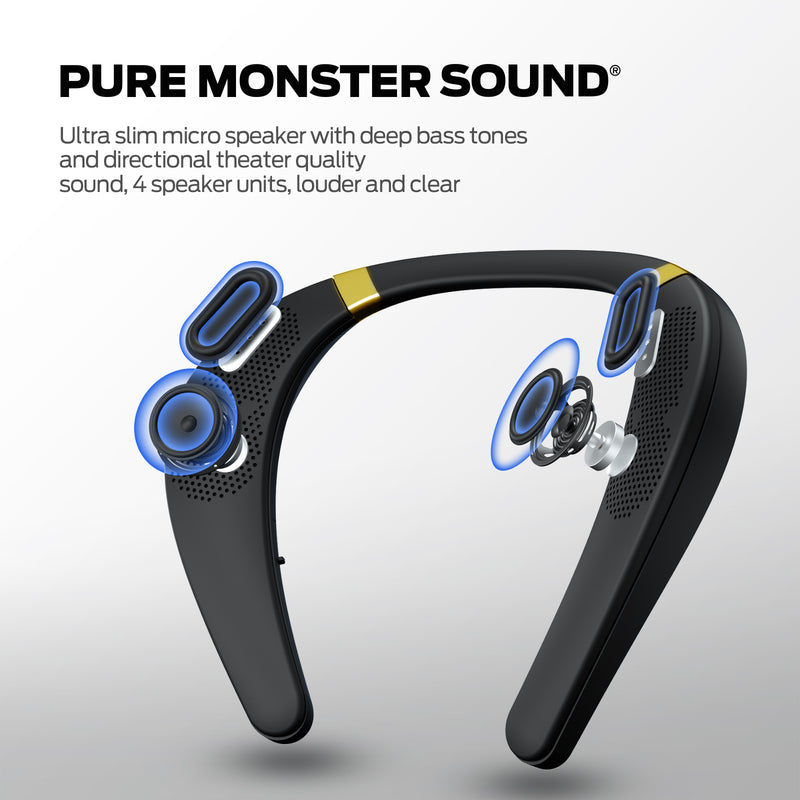 Monster Boomerang Neckband Bluetooth Speaker