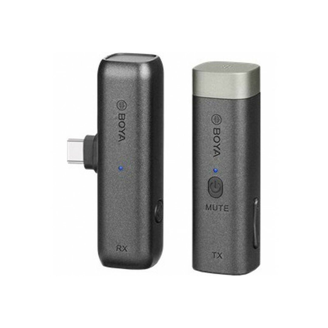 Boya Wireless microphone with TRS & TRRS adapters