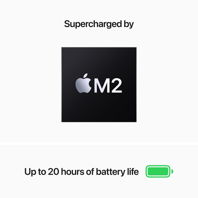 MacBook Pro 13" Apple M2 chip with 8-core CPU and 10-core GPU