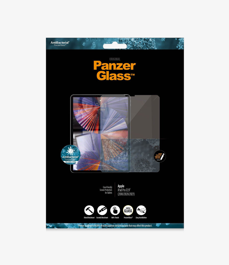 PanzerGlass Tempered Glass for iPad Pro 12.9" (2018/2020/2021)