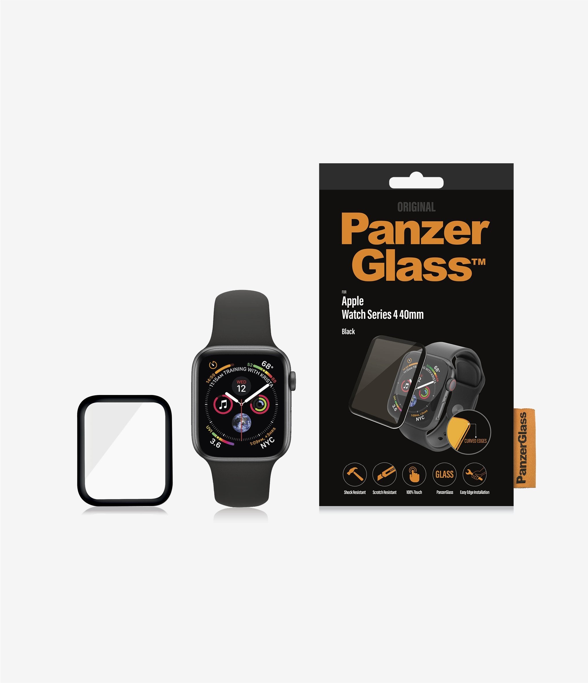 PanzerGlass Screen Protector for Apple Watch Series 4/5/6/SE