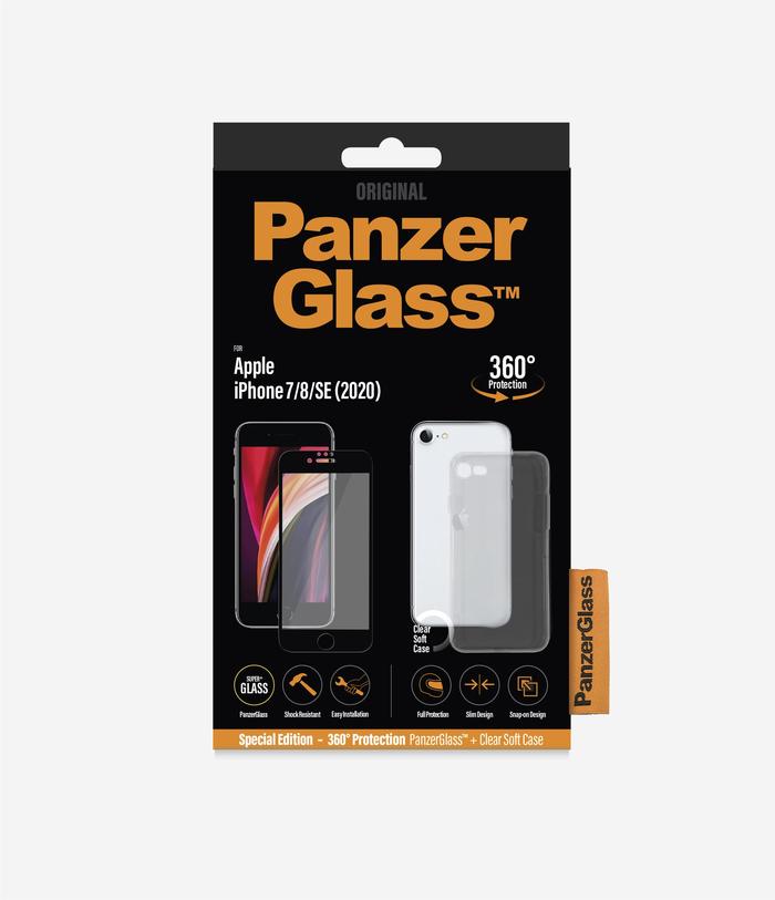 PanzerGlass Case Friendly Tempered Glass for iPhone SE 2020