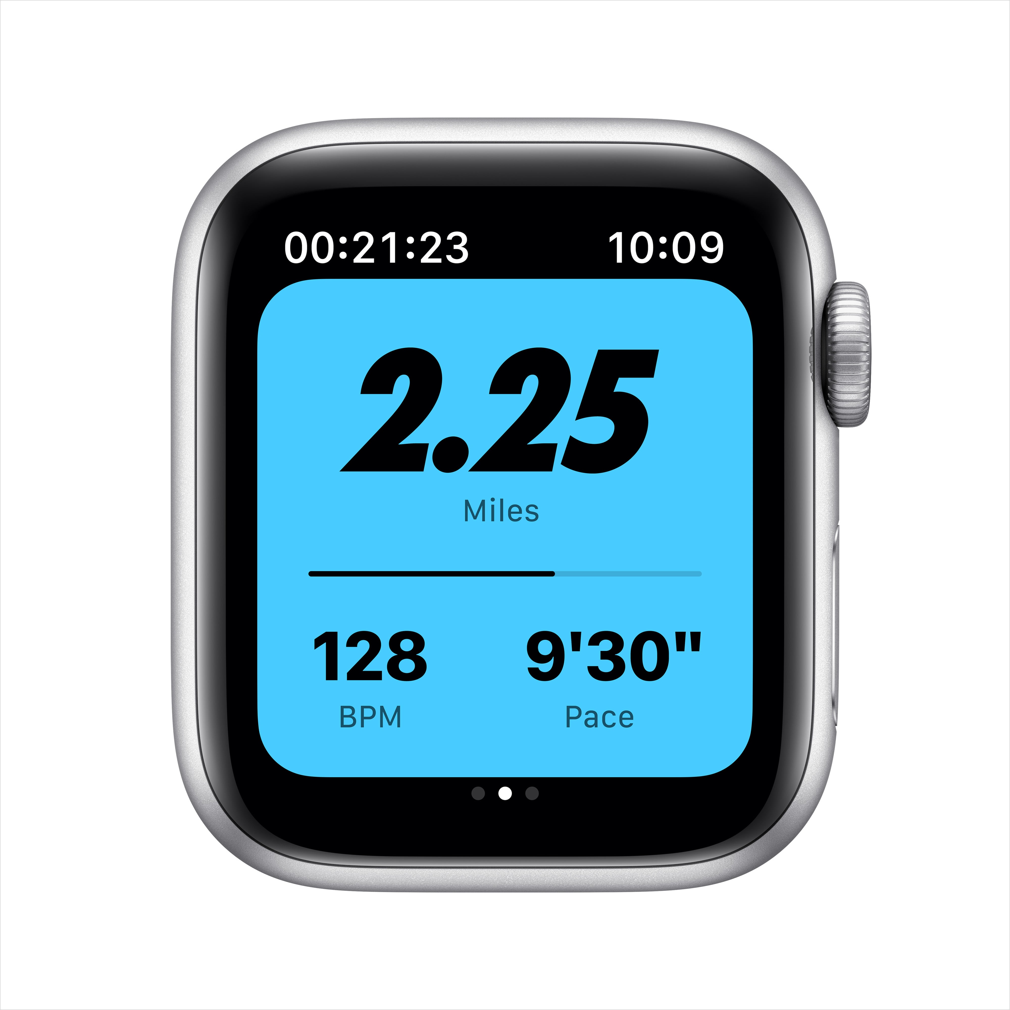 Nike apple watch silver top