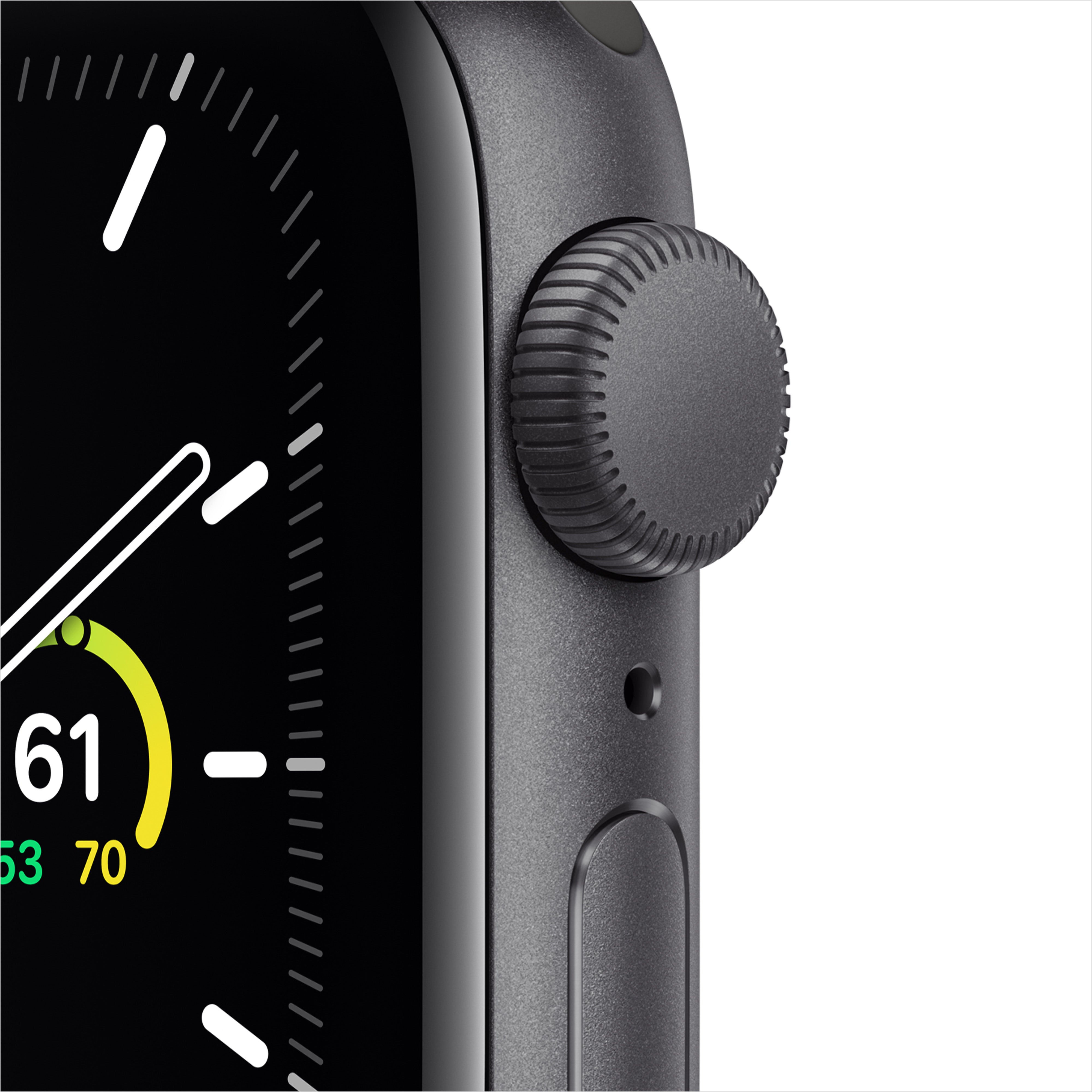 Apple Watch SE GPS - Space Gray Aluminum Case with Black Sport Band