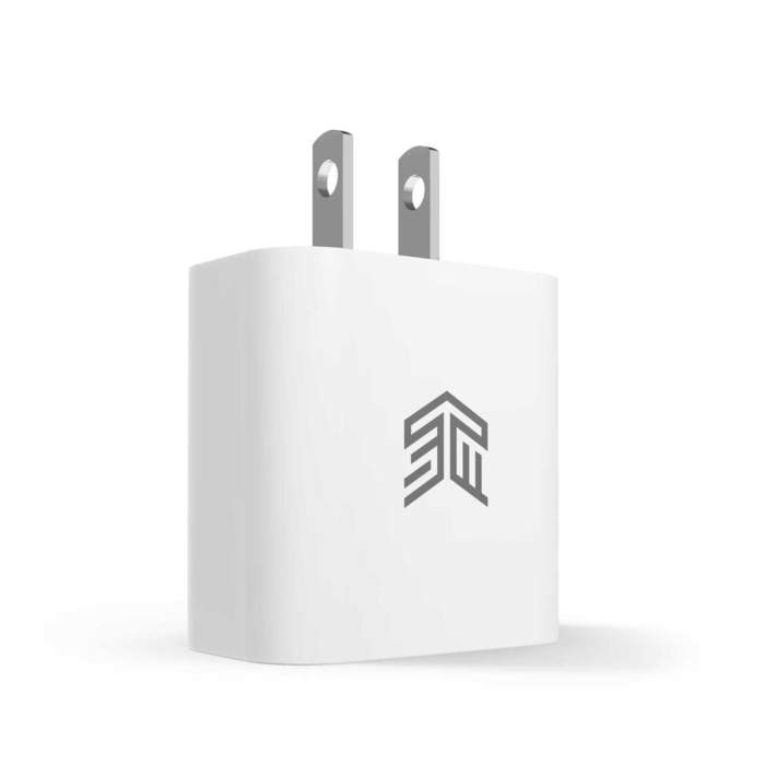 STM Wall Charger USB-C Power Adapter 20W White