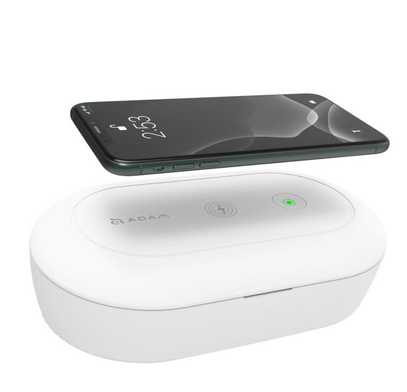 Adam Elements Omnia UVC+ Ozone Sterilizer Box with Wireless Charger