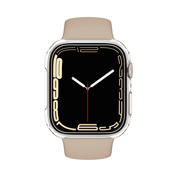 AmazingThing Quartz Pro Drop Proof Case for Apple Watch Series 7 Clear