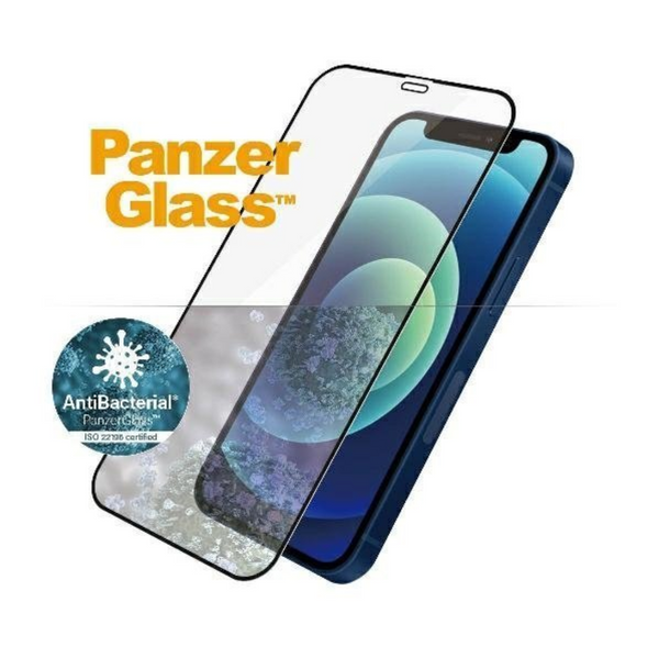 PanzerGlass Tempered Glass Alap w/ App Guide for iPhone 12 Series Black