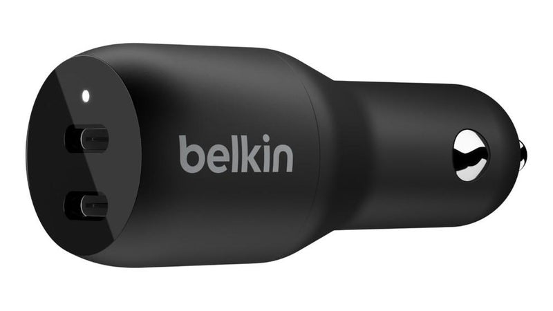 Belkin BoostCharge 36W Dual-Port USBC Car Charger