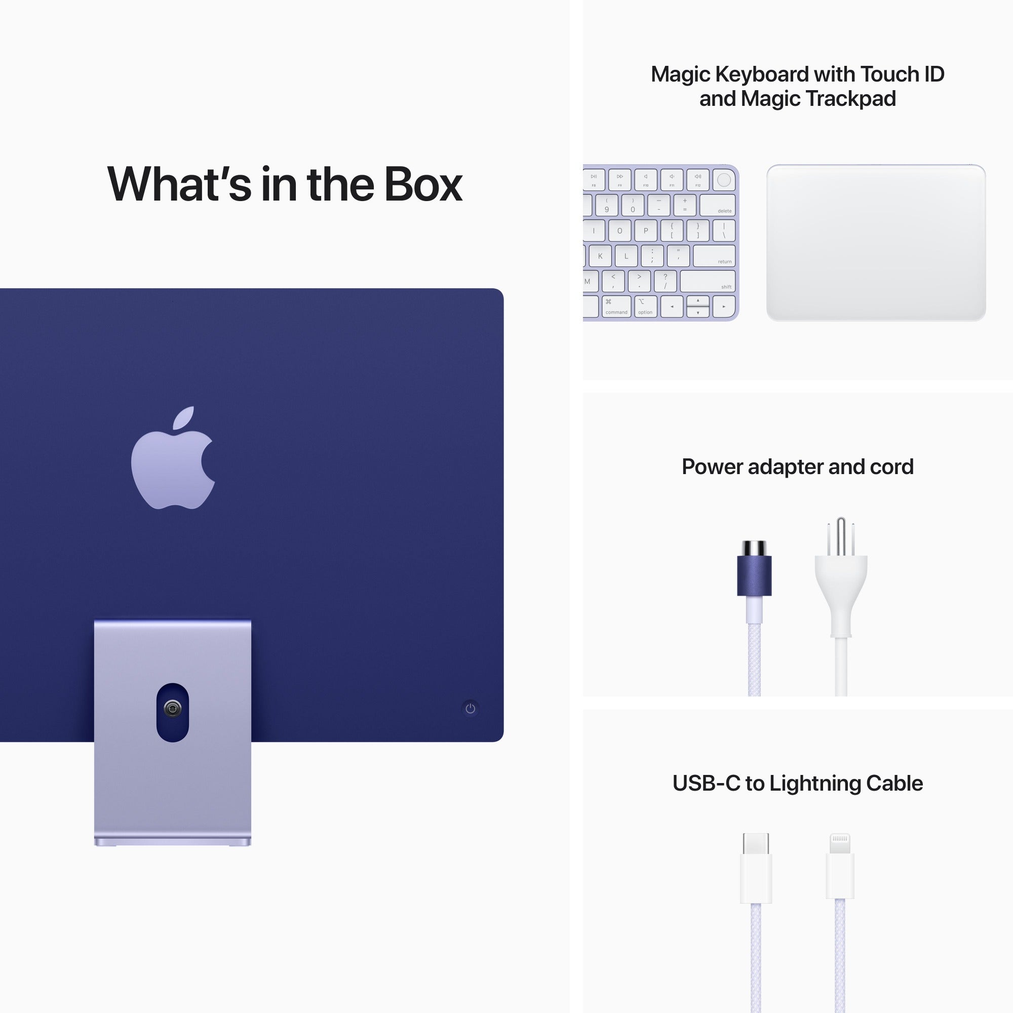 iMac 24-inch M1 (8‑core CPU, 8‑core GPU)