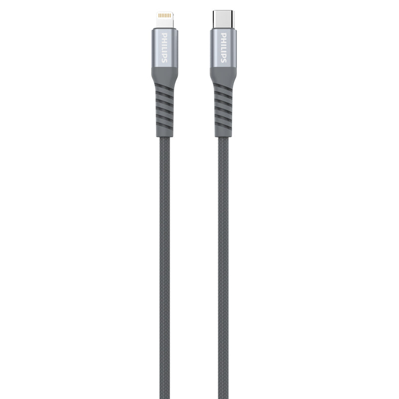 Philips Cable 1.0m MFI Lightning Cable to Type-C