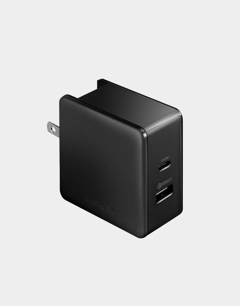 Energea Wall Charger TravelLite PD30+ Black