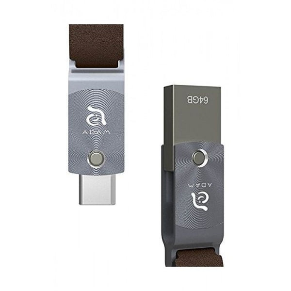 Adam Elements STO ROMA Dual USB Drive 64GB OTG Grey